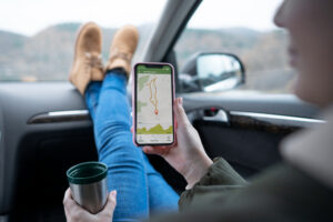 Google Maps iOS compteur de vitesse