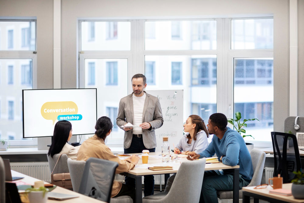 Ce rythme donne au manager le temps d’intégrer les apprentissages et de les transformer en habitudes Ce rythme donne au manager le temps d’intégrer les apprentissages et de les transformer en habitudes