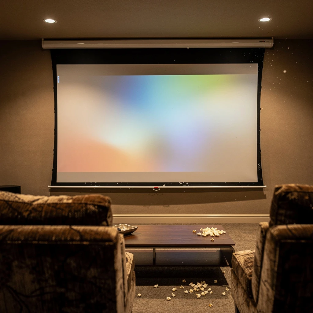 écran de projection professionnel