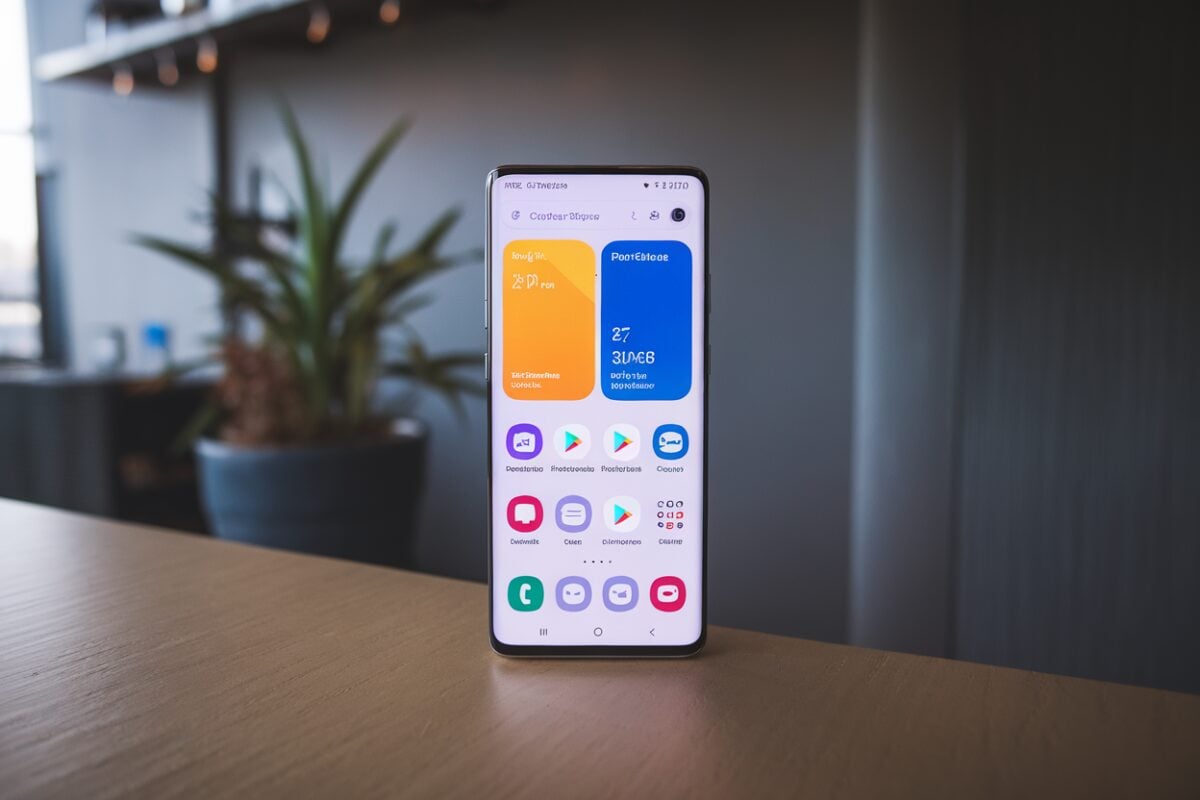 Samsung Galaxy avec One UI 8.5 Samsung Galaxy avec l'interface One UI 8.5