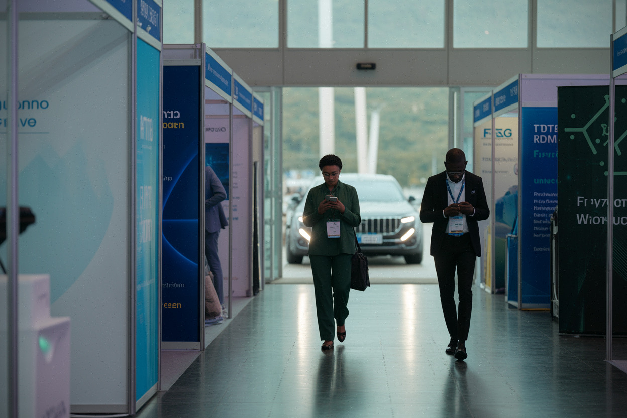 Allée d’exposition au SIPEN-UEMOA 2026 autour de l’inclusion financière