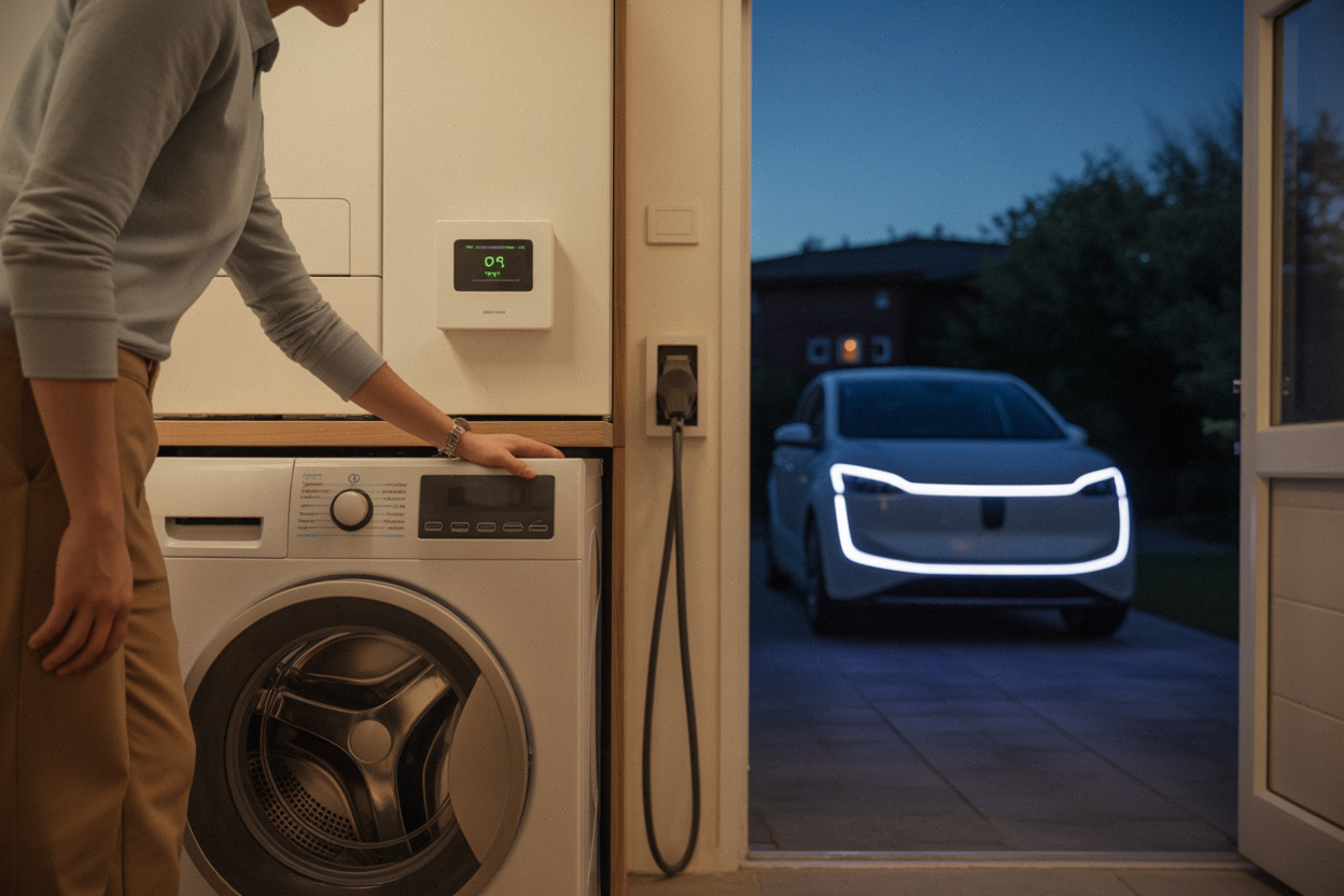 Programmation lave-linge en heures creuses pour réduire la facture électrique