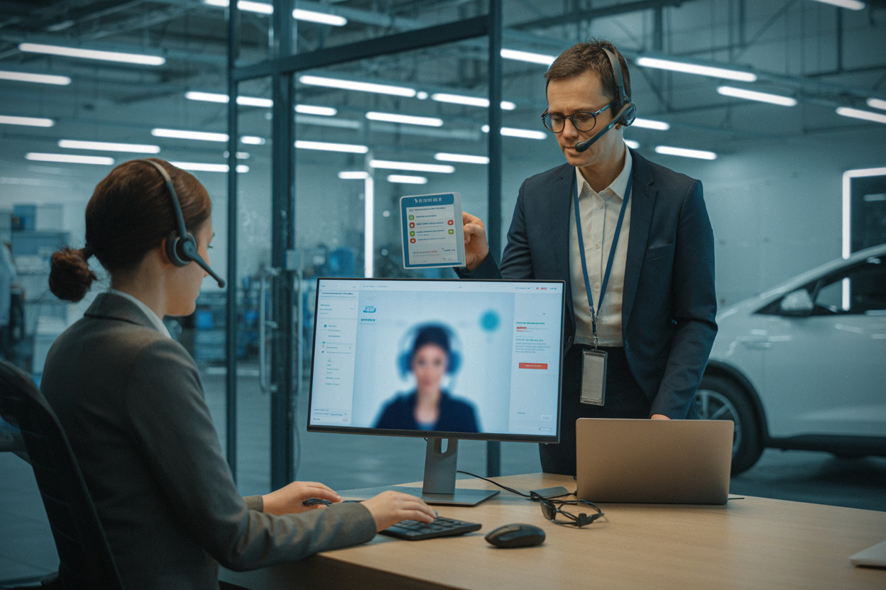 Supervision humaine d’un agent utilisant un assistant IA en centre d’appels