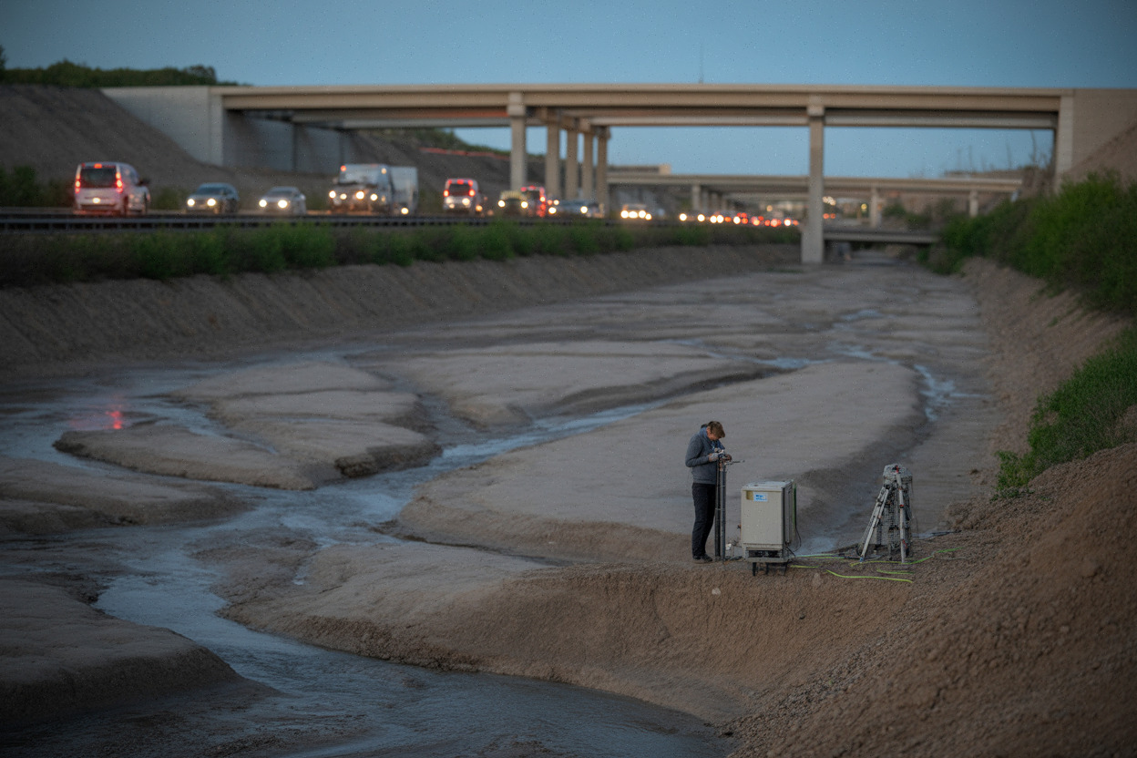 Bassin de l’oued Merguellil, ravinement et suivi hydrologique en zone semi-aride