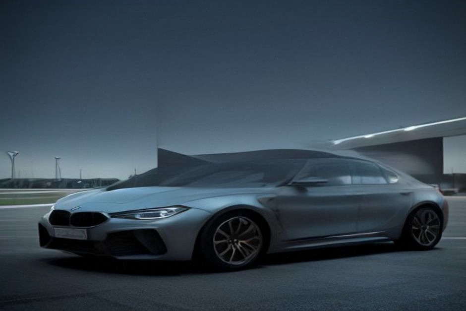 Gros plan des panneaux solaires d’un prototype BMW en test