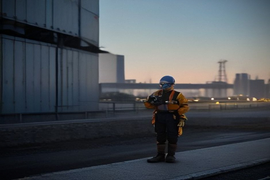 Technicien de maintenance contrôlant des équipements avant redémarrage du réacteur
