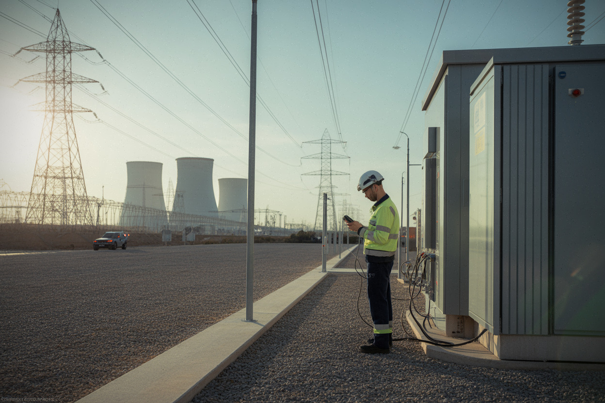 Lignes à haute tension près d’Almaraz, enjeu de sécurité d’approvisionnement