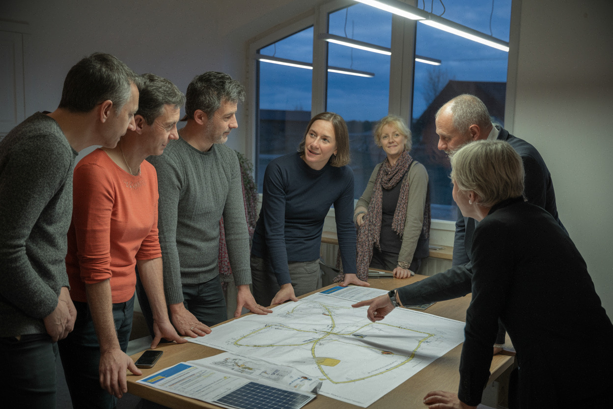 Réunion locale dans la Manche pour partager des kWh solaires