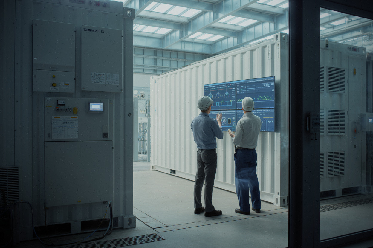Stockage par batteries et pilotage réseau pour intégrer l’électricité renouvelable