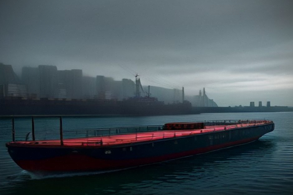 Prototype de barge nucléaire flottante destinée aux ports et zones côtières